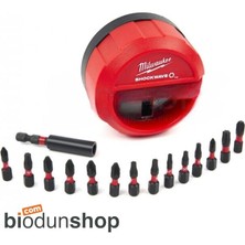 Milwaukee 15 Pcs Bits Uç Şet Shockwave Impact Duty