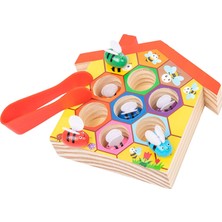 Kenan Montessori Toys Clip Küçük Arılar Oyuncak Arı Kivisi Oyunu Bebek Çocukları Partisi Favorisi (Yurt Dışından)