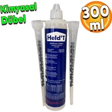 Heldt HT300 Epoksi Kimyasal Dübel F.1311 Polyester Bazlı 300 ml