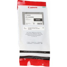 Canon PFI-320 Mbk (Matt Black) Matt Siyah Plotter Orijinal Mürekkep Kartuş 300 Ml. (2889C001)