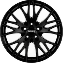 Cms CMS-388-05 8.0X18"-5X112 ET35 72.6 Complete Matt Black Jant (4 Adet)