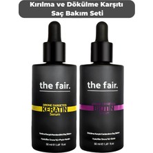 The Fair the fair Kırılma Karşıtı Vegan Saç Bakım Seti 100 ML