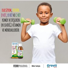 Grovit Kids Multivitamin Şurup 150 ml Boy Uzamasına Yardımcı ve Iştah Düzenleyici