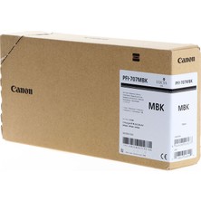 Canon PFI-707 Mbk (Matt Black) Mat Siyah Plotter Orijinal Mürekkep Kartuş 700 Ml. (9820B001)