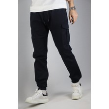 Erkek, Oversize, Jogger, Rahat Kalıp, Bel Ve Paça Lastikli, Kargo Cepli Pantolon