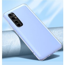 Wowacs Xiaomi Mi Note 10 Lite ile Uyumlu Kılıf Şeffaf Kamera Korumalı Esnek Silikon Telefon Kılıfı Kapak