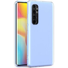 Wowacs Xiaomi Mi Note 10 Lite ile Uyumlu Kılıf Şeffaf Kamera Korumalı Esnek Silikon Telefon Kılıfı Kapak