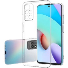 Wowacs Xiaomi Poco X3 Gt ile Uyumlu Kılıf Şeffaf Kamera Korumalı Esnek Silikon Telefon Kılıfı Kapak