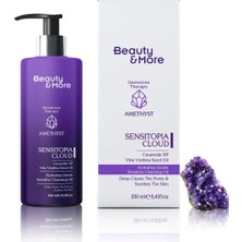 Beauty&More Ametist Purple Sensitopia Cloud Hassas Ciltler İçin Nemlendirici Etkili Yüz ve Vücut Temizleme Yağı 250 ml 
Ceramide NP + Vitis Vinifera Seed Oil + Ametist Powder