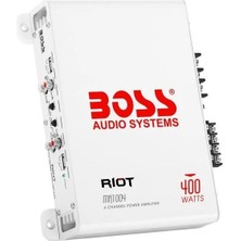 Boss Audio Systems MR1004 400W 4 Kanal Ab Amplifikatör Amfi