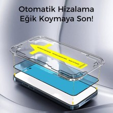 Babilden Apple iPhone Için Tasarlanmış Kolay Kurulum Uçtan Kenara Kapsama Tam Koruma Dayanıklı Temperli Cam