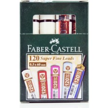 Faber-Castell 0.5 mm 120 Li Beyaz Tüp 5090127624 Renkli Kalem Ucu Seti 60MM Adet 1 Standart Ölçü