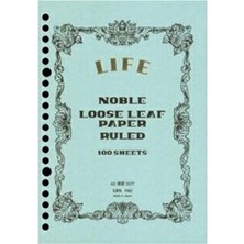 Life Loose Leaf A4 Çizgili Kağıt Mavi