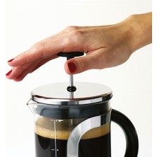 Aerolatte French Press / Cafetière, 8-Cup / 1000 ml ve Klipsli Kahve Ölçü Kaşığı