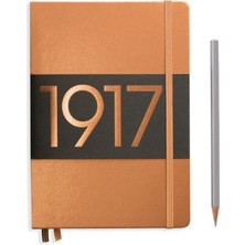 Leuchttrum 1917 Metallic Edition Çizgisiz Sert Kapak Defter A5 Copper