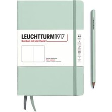 Leuchttrum 1917 Medium(A5) Sert Kapak, 251 Numaralandırılmış  Noktalı Sayfa Defter Mint Green 367259