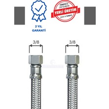 Güloğlu 3/8*3/8 100 cm Çelik Bağlantı Fleksi