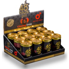 48 Hours Gold Ginseng Içecek Kutu 6 Adet 100 ml