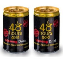 48 Hours Gold Ginseng Içecek Kutu 6 Adet 100 ml