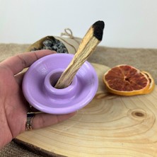 Oasis Decoration Beton Palo Santo Tütsülük, Ağaç ve Çubuk Tütsü Için Tütsü Tabağı