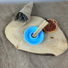 Oasis Decoration Beton Palo Santo Tütsülük, Ağaç ve Çubuk Tütsü Için Tütsü Tabağı