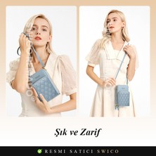 Swico Remado Kadın Vintage Çapraz Cep Telefonu Çantası (Yurt Dışından)