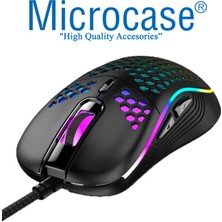 Microcase 4800 Dpı Kablolu Rgb Gaming MOUSE-AL3762