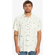 Quiksilver Minimark Erkek Bej Gömlek