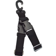 Kenan Dalış Fin Kayışı Evrensel Dişli Şnorkel Keeper Strap Unisex Scuba Dalış Siyah (Yurt Dışından)