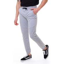 Garage Casual Wear Erkek Tek Alt Eşofman Jogger Gri