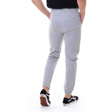 Garage Casual Wear Erkek Tek Alt Eşofman Jogger Gri