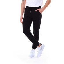 Garage Casual Wear Erkek Tek Alt Eşofman Jogger Siyah