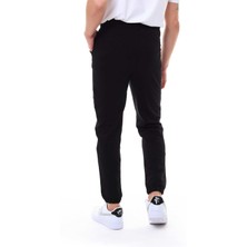 Garage Casual Wear Erkek Tek Alt Eşofman Jogger Siyah