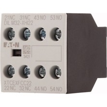 Eaton DILM32-XHI22 Aux.contact Module, 4-Poles, Front
