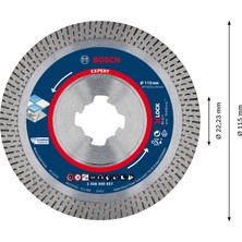 Bosch Expert Hardceramic X-Lock Elmas Kesme Diski 115 x 22,23 x 1,4 x 10 mm