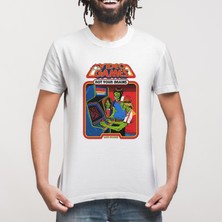 Built By Crazy Video Games Rot Your Brains 80 Unisex Tişört