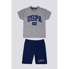 U.S. Polo Assn. Gri Erkek Bebek Takım
