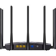 Tenda Rx2 Pro 4 Port Dualband Router Wıfı6