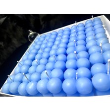 Via De Luna 25 Adet Özel Mini Bubble Mum Anneler Günü Nikah Nişan Kına Hediyelik