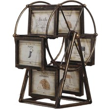 Demonte Eskitme Dönmedolap Çerçeve Fotoğraf Albümü