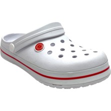 Liger Unisex Confort Medikal Hemşire Sabo Terlik BEYAZ