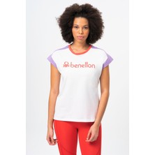 Benetton BNT-W20377-23Y Kadın T-Shirt
