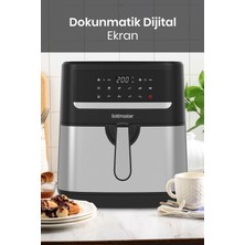 Goldmaster Goodfry 1800W 9,2 Litre 3xl Dev Hazneli Dokunmatik 10 Ön Ayarlı Airfryer Yağsız Sıcak Hava Fritözü