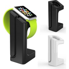 Microcase Apple Watch Akıllı Saatler Ile Uyumlu Universal Masaüstü Şarj Standı Dock - AL3074