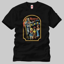 Built By Crazy Respect Your Elders Unisex Tişört