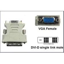 Keepro 18+1 DVI VGA Çevirici 19 Pin DVI VGA Çevirici