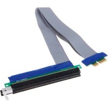 Keepro 1x 16X Uzatma Kablosu Pcie 1x 16X Uzatma 18 cm Riser Kablo Pci Express X1 X16 Çevirici Kablo