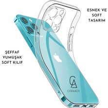 Wowacs Samsung Galaxy A04S ile Uyumlu Kılıf Şeffaf Kamera Korumalı Esnek Silikon Telefon Kılıfı Kapak