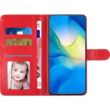 Lr Joyful Xiaomi 13 Pro 5g Çizik Dirençli Dikiş Hattı Eşkenar Dörtgenli Deri Kasa Cüzdan Standı Telefon Kapağı (Yurt Dışından)