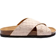 Kifidis Softstep 12062 Ch-Kifidis Soft Step Kadın Çapraz Bantlı Mantar Terlik 36-41